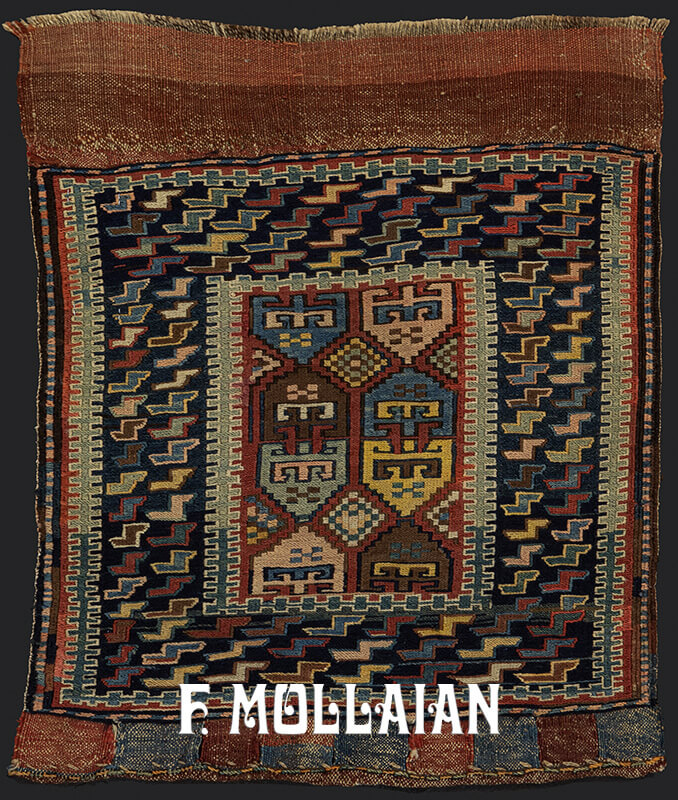 Antique Caucasian Sileh Kilim Carpet n°:14147200